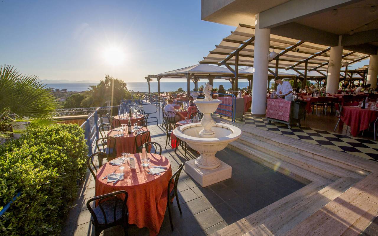 panoramic restaurant Hotel Costa Verde Cefalù